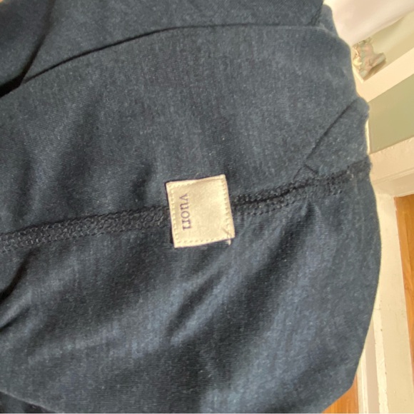 Vuori Lux Navy Dark Blue Jumpsuit Drawstring Waist Medium M Racerback Jogger - Picture 12 of 15